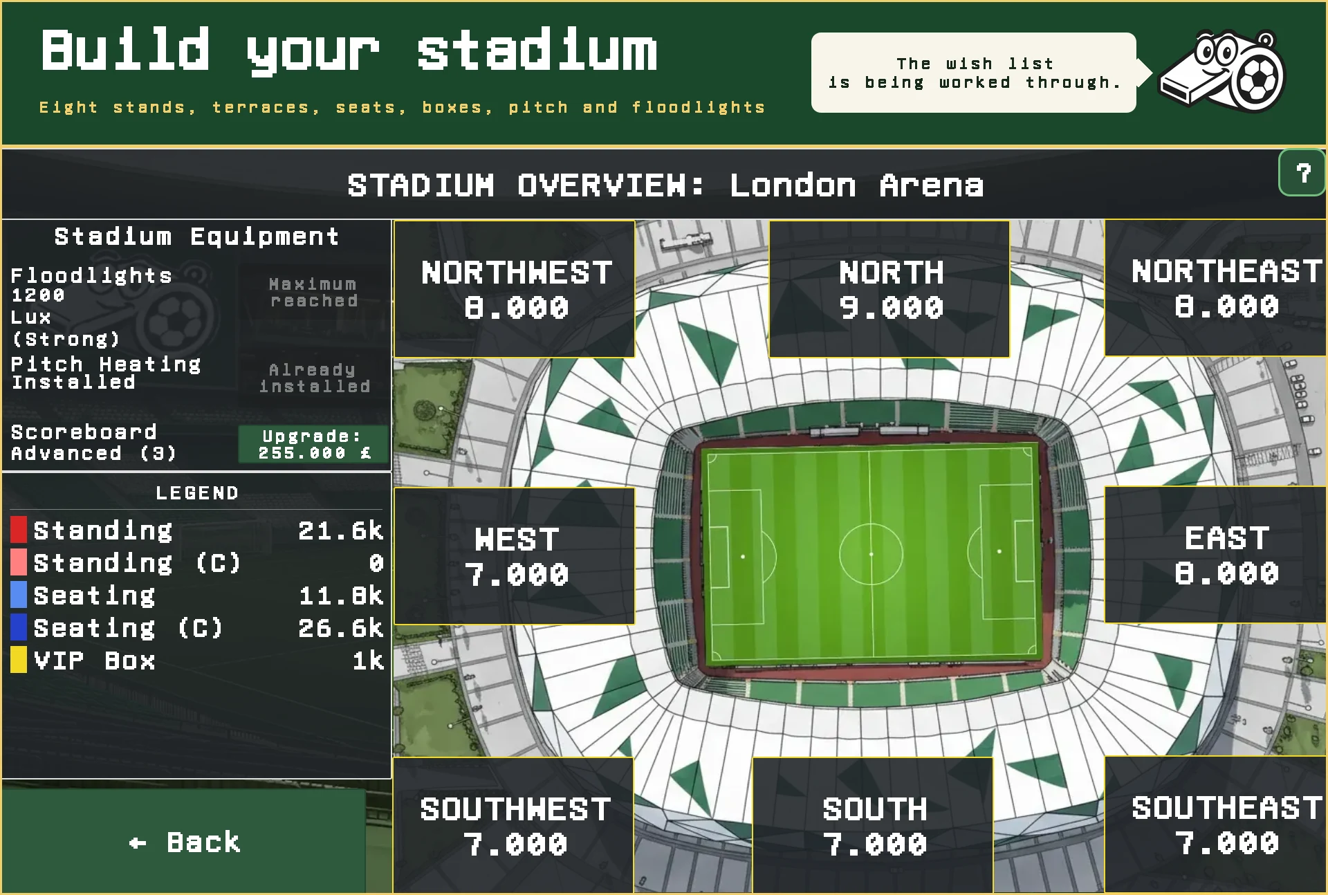 Whistle1 Retro Footballmanager screenshot