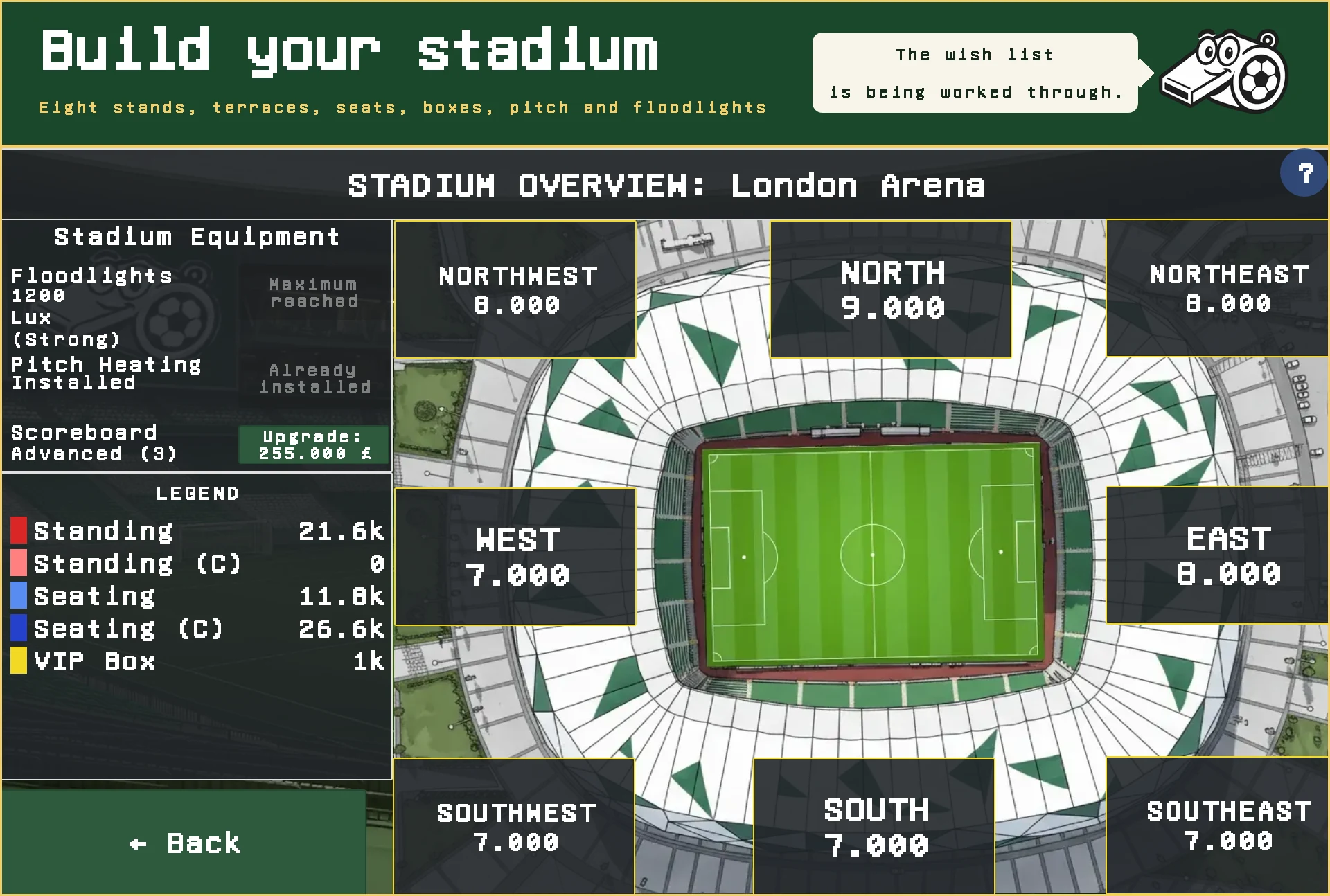 Whistle1 Retro Footballmanager screenshot